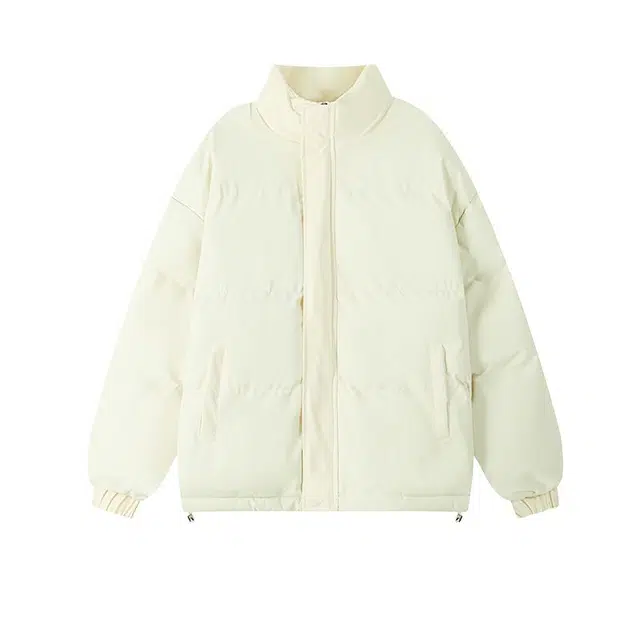 【dme】 加厚保暖面包服纯色百搭立领棉服 男女同款