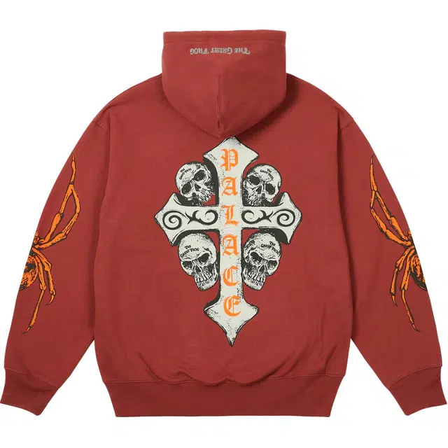 PALACE x The Great Frog TGF HOOD Brown