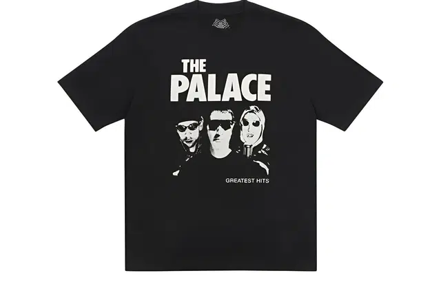 PALACE FW22 Greatest Hits T-shirt Black T