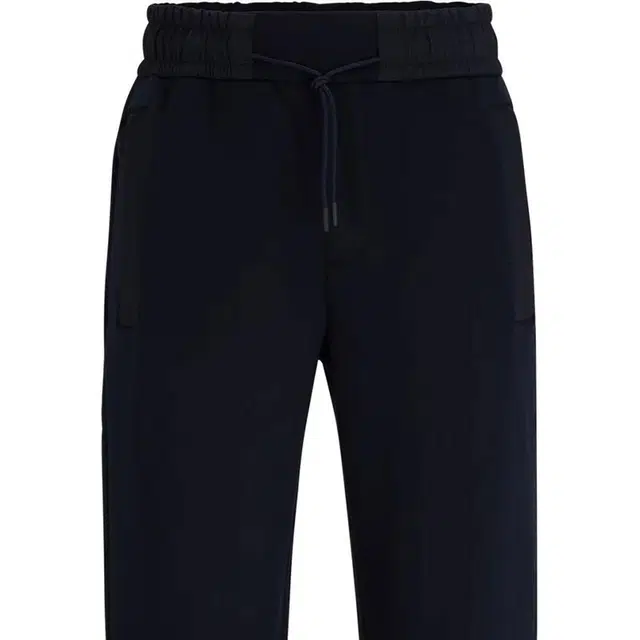 HUGO BOSS Cotton-Blend Tracksuit Bottoms With Mesh Trims