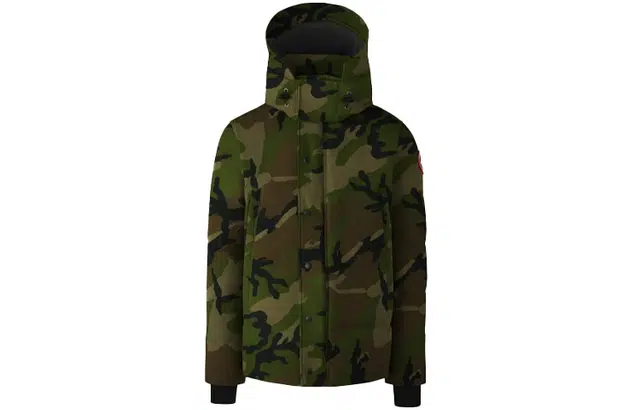 Canada Goose x Camouflage Hooded Down Jacket