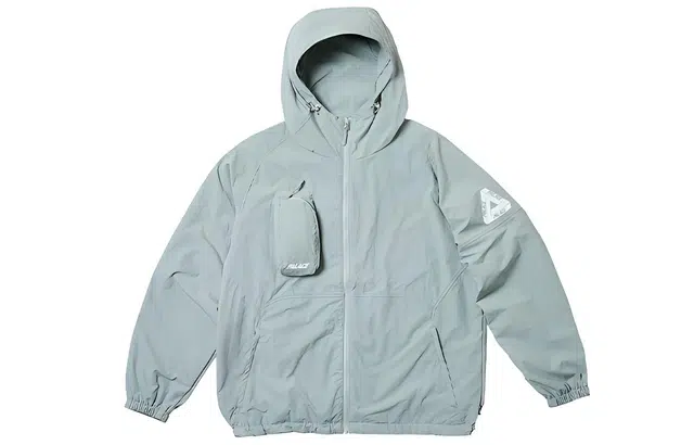 PALACE FW23 HOODED SHELLER JACKET Logo