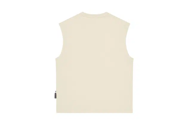 乔丹 质燥 粉红豹联名字母圆领透气百搭宽松休闲透气无袖背心 男款 山帆白