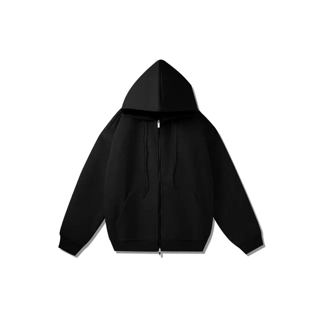 我是大卫 高级感连帽拉链开衫韩系氛围感穿搭卫衣 男女同款