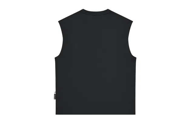 乔丹 质燥 粉红豹联名字母圆领透气百搭宽松休闲透气无袖背心 男款 黑色