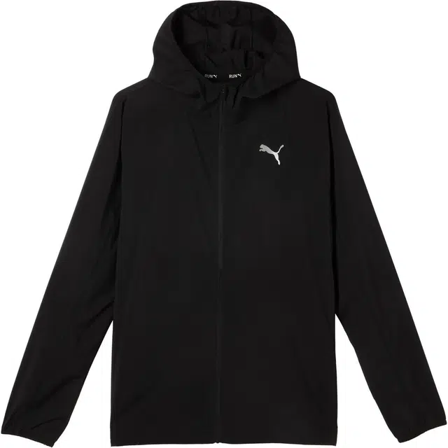 PUMA RUN PLCD HOODEDJACKET logo
