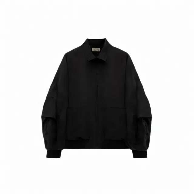 雅鹿 美式合身教练纯色翻领夹克外套 男款