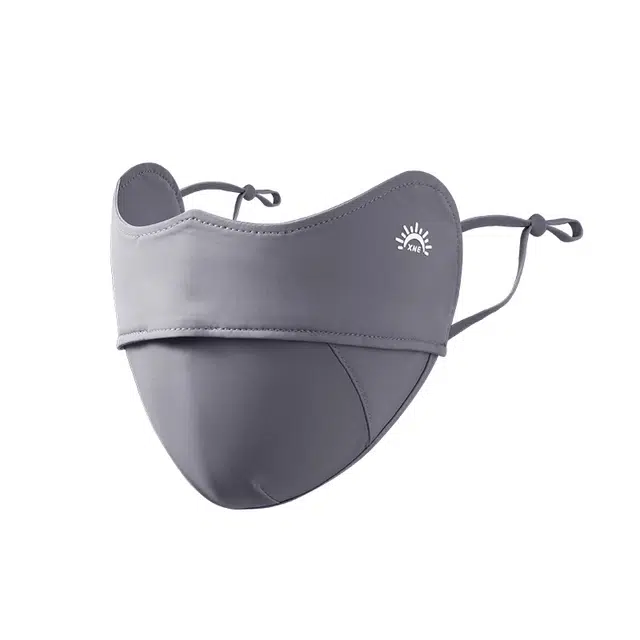 浪莎 口罩高颜值夏季防紫外线冰丝防护脸罩遮全脸户外骑行开车凉感透气 薄款 防晒面罩 女款