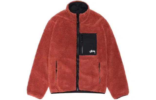 Stussy FW23 Sherpa Reversible Jacket