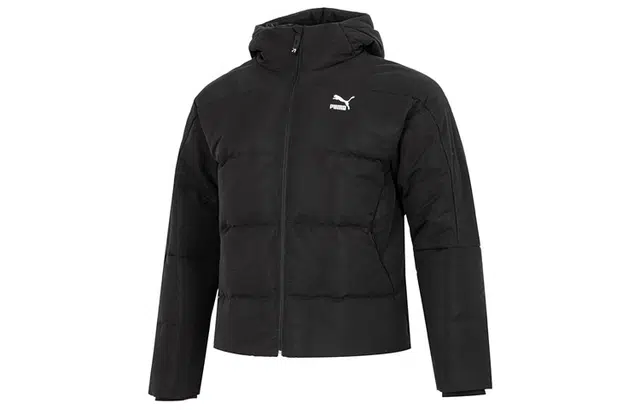 PUMA Winterized Hooded Down Puffer Black