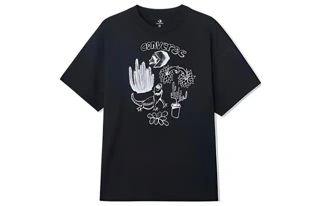 Converse Desert Plant Print Crewneck T-Shirt