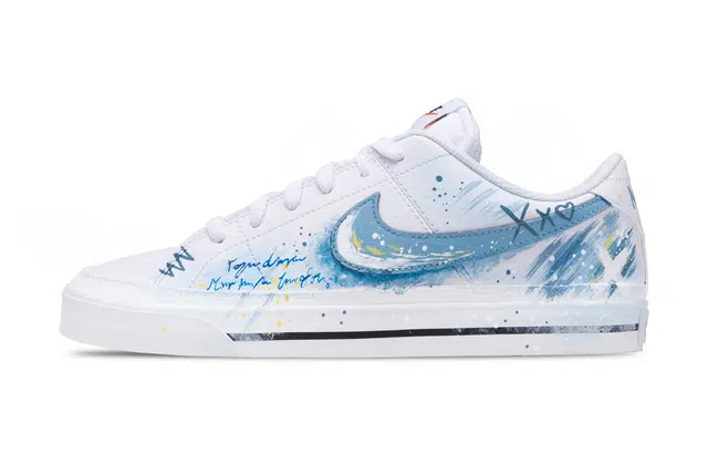 Nike Court Legacy White Blue