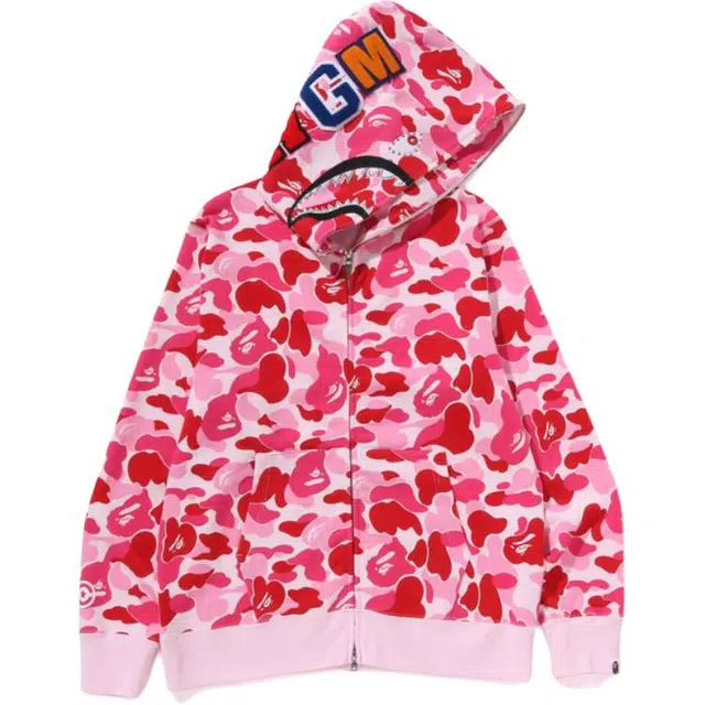 A BATHING APE ABC CAMO Shark Hoodie