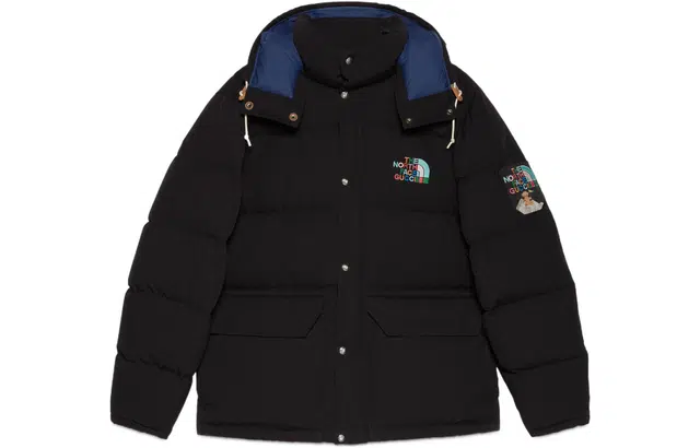 GUCCI x THE NORTH FACE FW22 Down Jacket Black