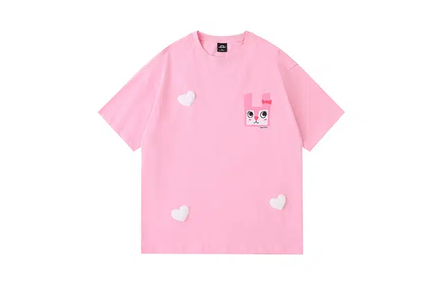 LAMLICKA 3D Heart Animal Print T-Shirt