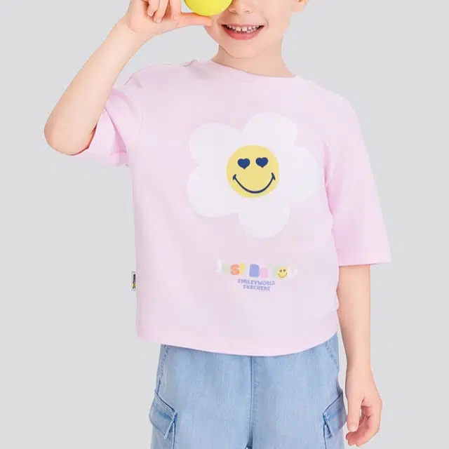 Skechers kidsSMILEYWORLD T SS25 004K