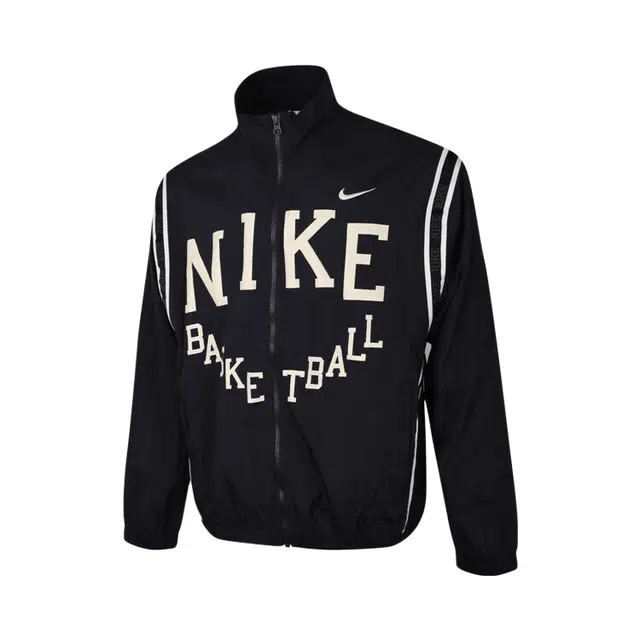Nike Logo Letter Jacket Black