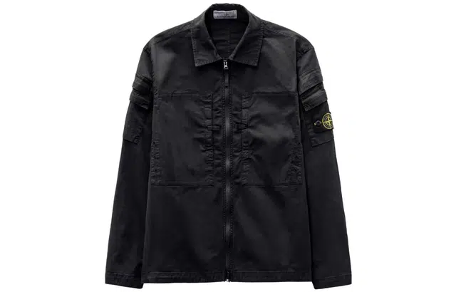Stone Island FW23 Black Shirt Jacket