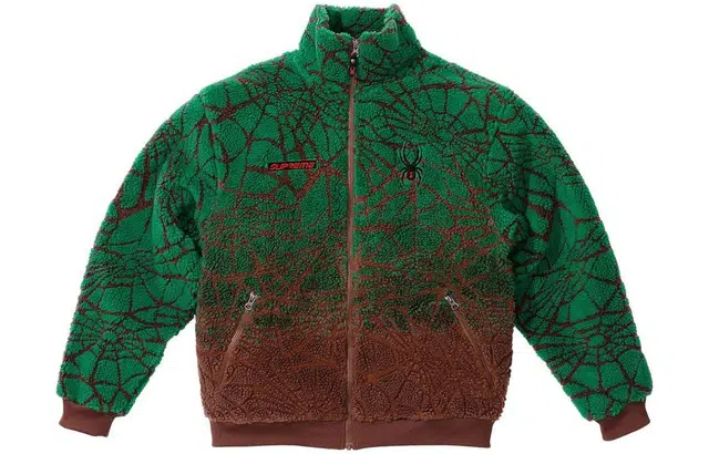 Supreme FW22 Week 17 x Spyder Web Polar Fleece Jacket