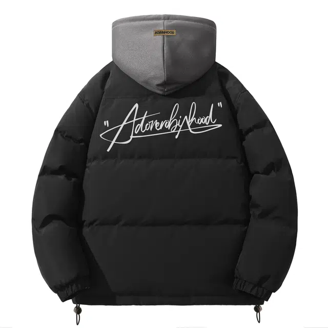 ROBINHOOD Basic Logo Down Jacket
