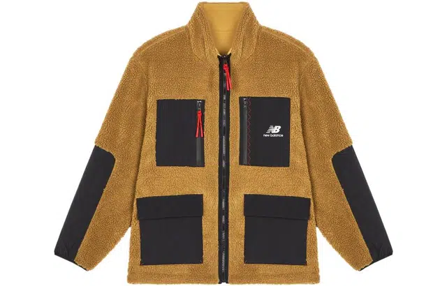 New Balance Fleece Jacket Brown