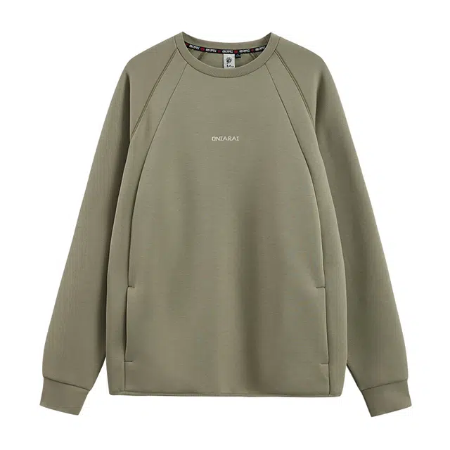 鬼洗 立体裁剪套头长袖卫衣 男款