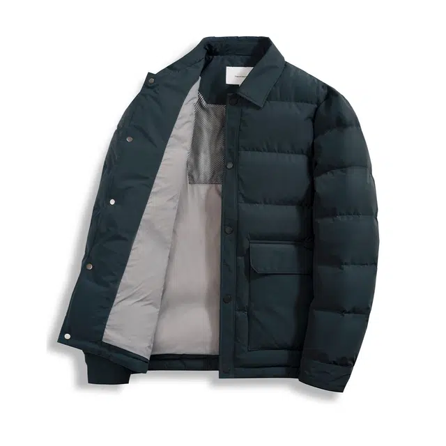 与狼共舞 鹅绒保暖舒适潮流百搭防风加厚羽绒服 男款