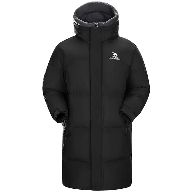 CAMEL Warm Fleece Series Down Jacket