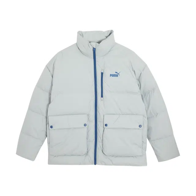 PUMA Down Puffy Jacket Light Grey