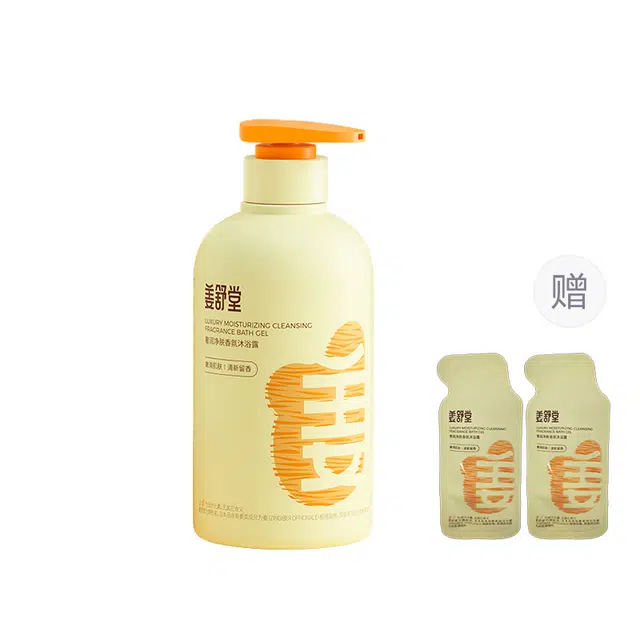 姜舒堂 奢润净肤香氛沐浴露 深层清洁清凉舒爽舒缓安睡清洁毛孔缓解肌肤 男女通用