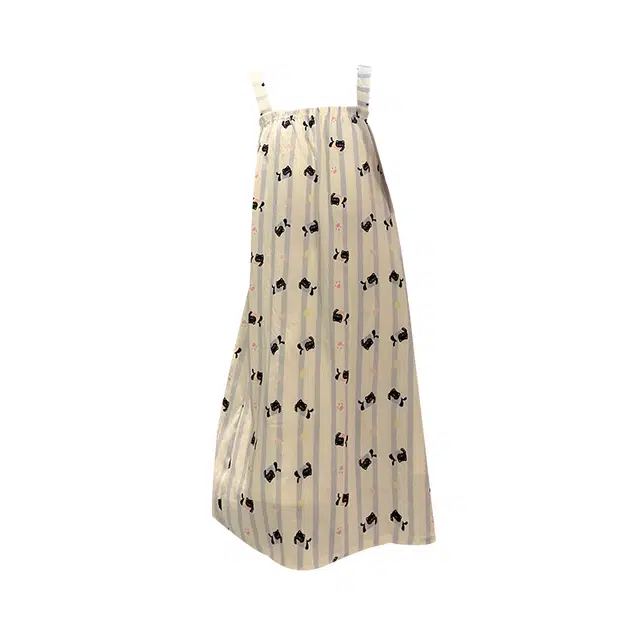 欧诗帛 带胸垫甜美可爱无袖可外穿家居服睡裙 女款 图片色