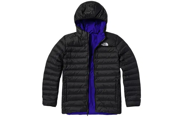 The North Face Logo Zip Hoodie Black