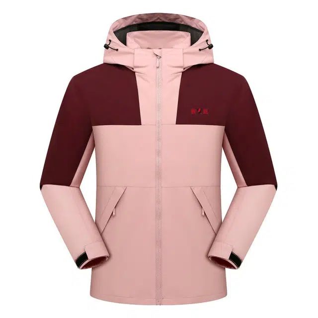 雅鹿  舒适时尚防风防雨户外 冲锋衣 男女同款