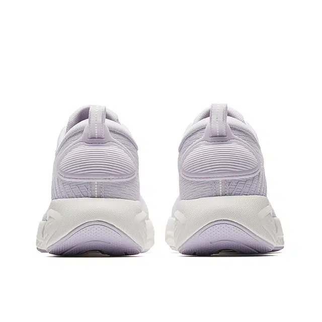 超级安踏 百搭 舒弹 潮流减震防滑 低帮 休闲跑步鞋 女款 紫色