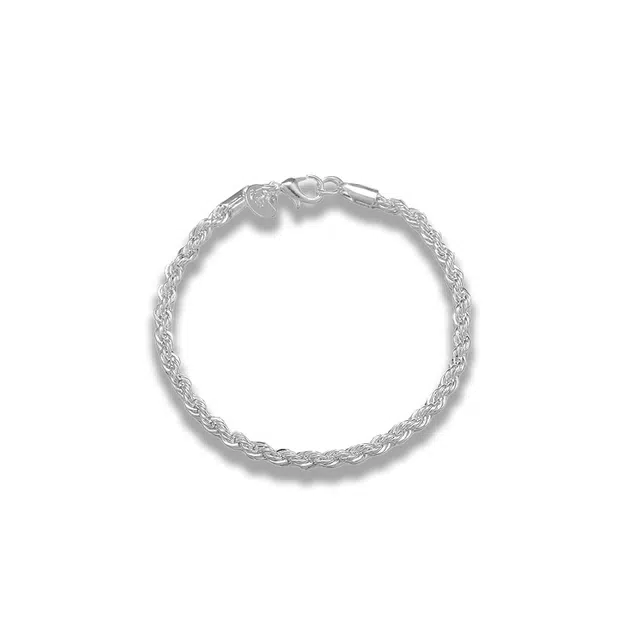 大唐国鼎 麻花扭绳时尚简约轻奢小众设计森系高级感优雅甜美精致气质甜妹可爱温柔浪漫百搭 好运 合金 手链 女款