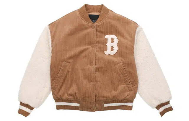 MLB Boston Red Sox Corduroy Jacket Brown