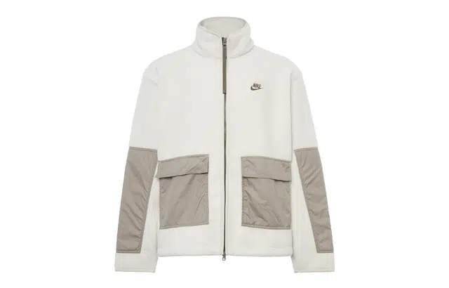 Nike Fleece Jacket White