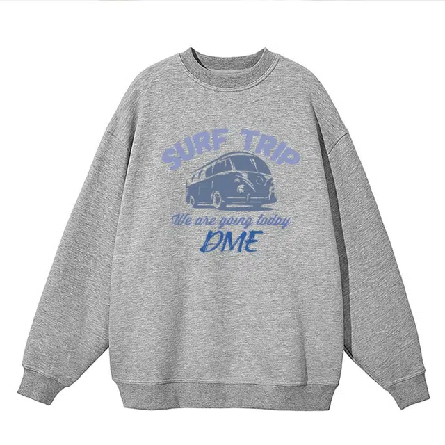 【dme】 潮牌趣味字母印花加厚柔软舒适宽松休闲时尚百搭卫衣 男女同款