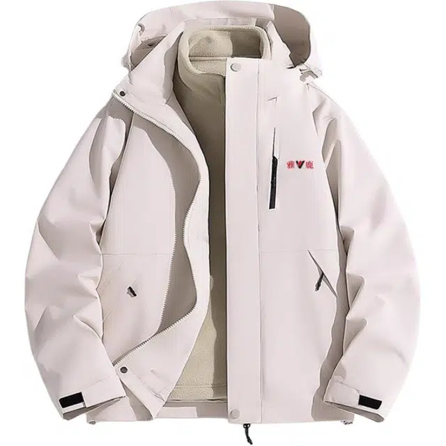 雅鹿  三防三合一进藏徒步爬山户外登山服  防水防风防紫外线透气耐磨保暖速干超轻防虫防静电防泼水防寒防雨冲锋衣 男女同款