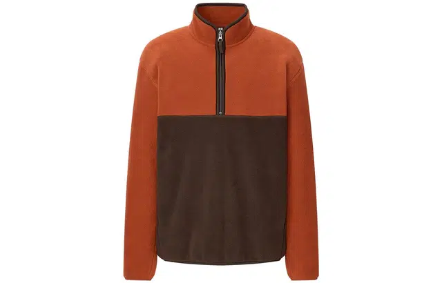 UNIQLO Fleece Colorblock Jacket