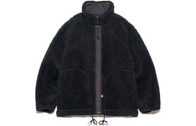 nanamica x THE NORTH FACE PURPLE LABEL Wool Boa Field Reversible Jacket