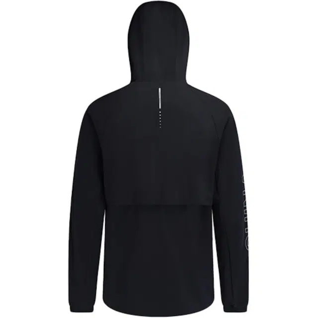 马孔多 休闲连帽透气长袖夹克外套 男款 黑色