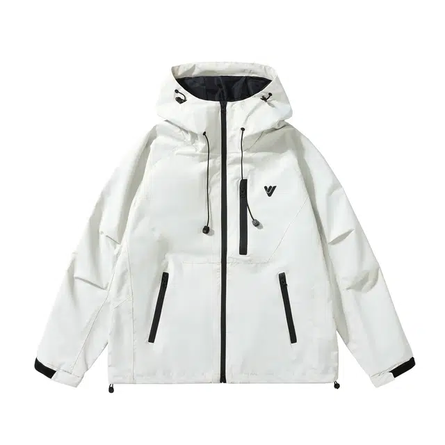 雅鹿  美式潮牌休闲时尚宽松百搭三防 冲锋衣 男女同款