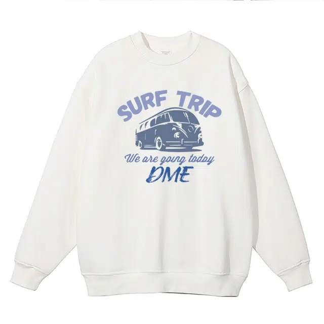 【dme】 潮牌趣味字母印花加厚柔软舒适宽松休闲时尚百搭卫衣 男女同款