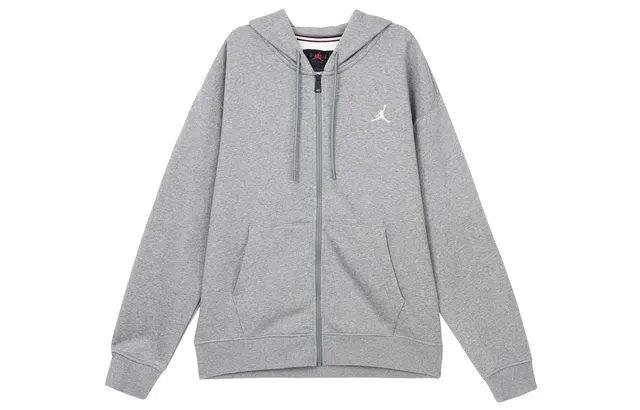 Jordan Essentials Hoodie Jacket Dark Grey