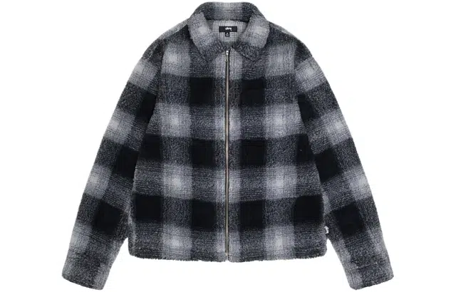 Stussy ZIP SHERPA SHADOW PLAID