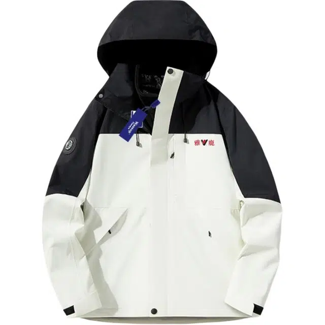 雅鹿  徒步登山滑雪  防水防风防紫外线透气耐磨保暖速干超轻防虫轻量防泼水防寒防雨冲锋衣 男款