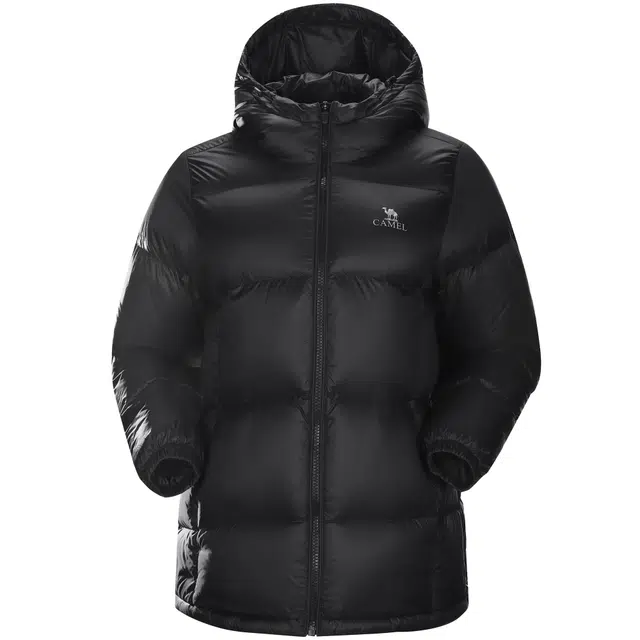 CAMEL Warm Fleece Series Down Jacket