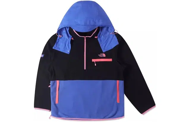 The North Face x CLOT SS24 Fleece Jacket Black Blue