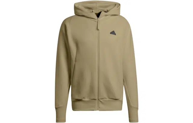 adidas ZSS24 .N.E. Premium Full-Zip Hooded Track Top Logo